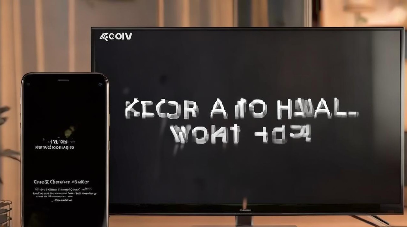 vivo手机连接康佳电视没信号怎么办?