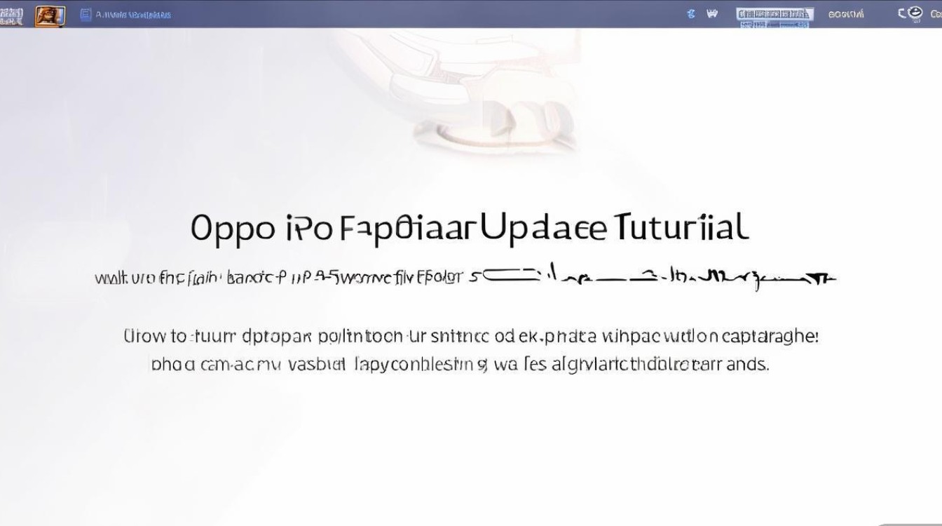 oppo手机固件升级教程在哪里找？详细步骤是怎样的？
