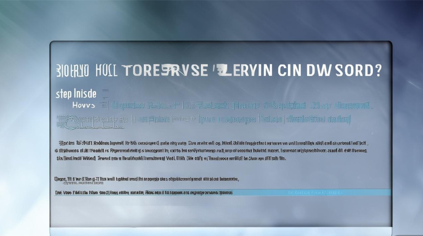 华为服务器登录密码忘了怎么办？重置步骤有哪些？