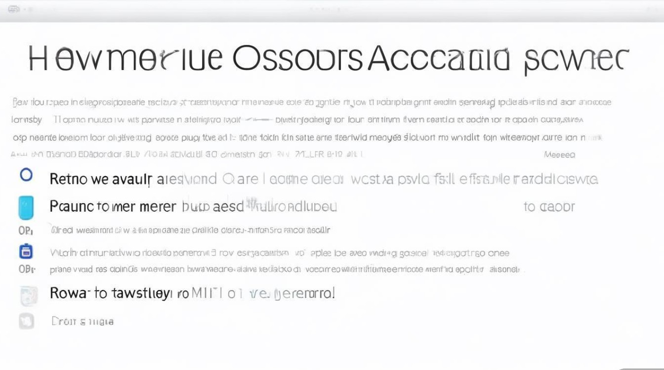 oppo账号密码忘了怎么修改?找回密码步骤详解