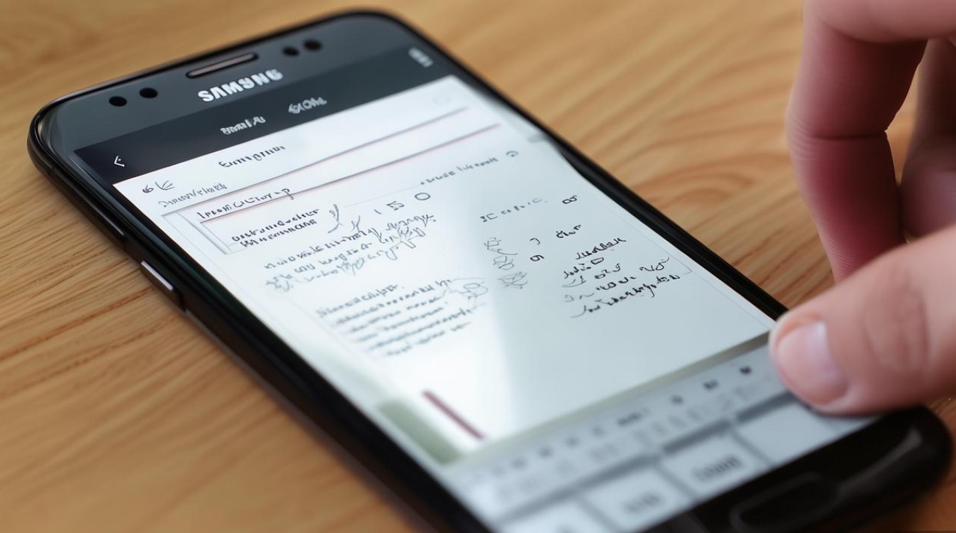 三星手机手写文字怎么转换成打字?