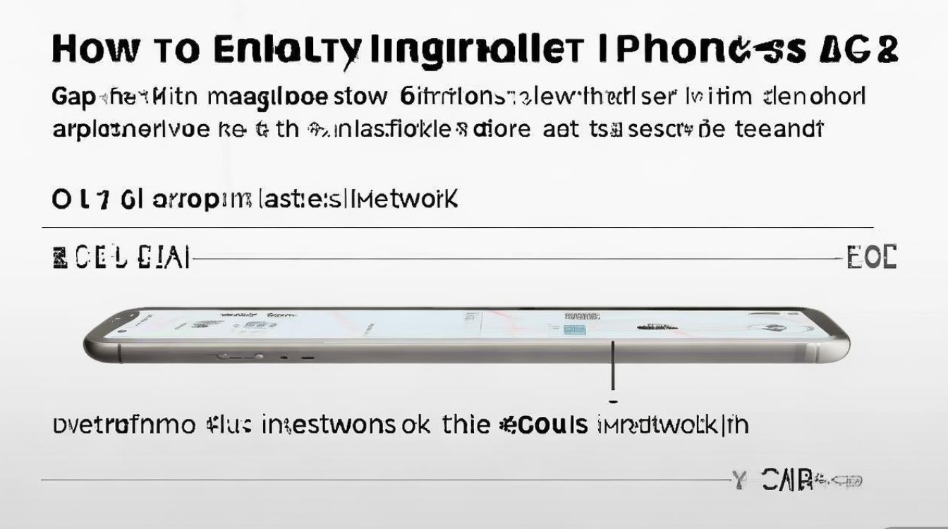 苹果5如何手动开启并设置4G网络？
