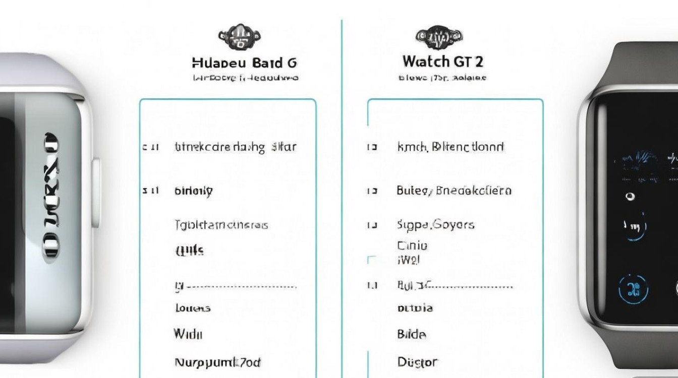 华为手环6和watch gt2哪个更值得买?参数性能差异大吗?