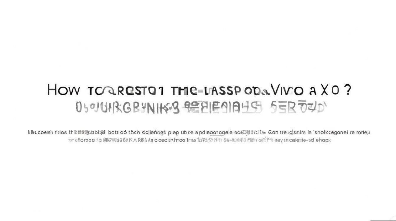 vivox3忘记密码怎么办？解锁方法有哪些？