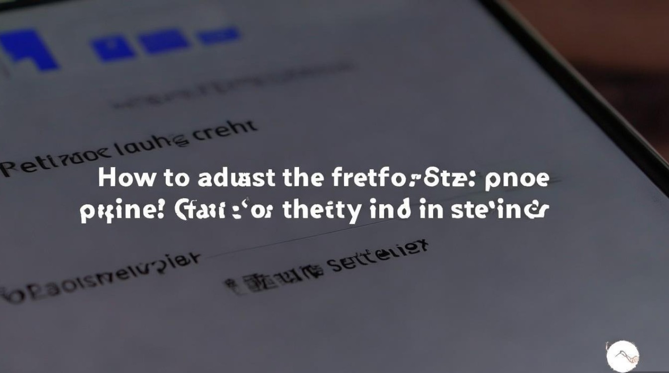 oppo手机字体怎么调大？设置里找不到入口怎么办？