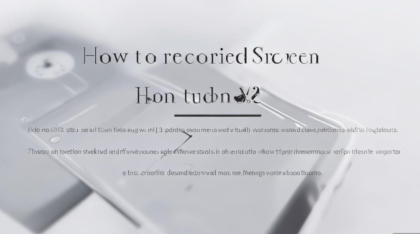 vivo v3手机怎么录屏？录屏方法找不到？