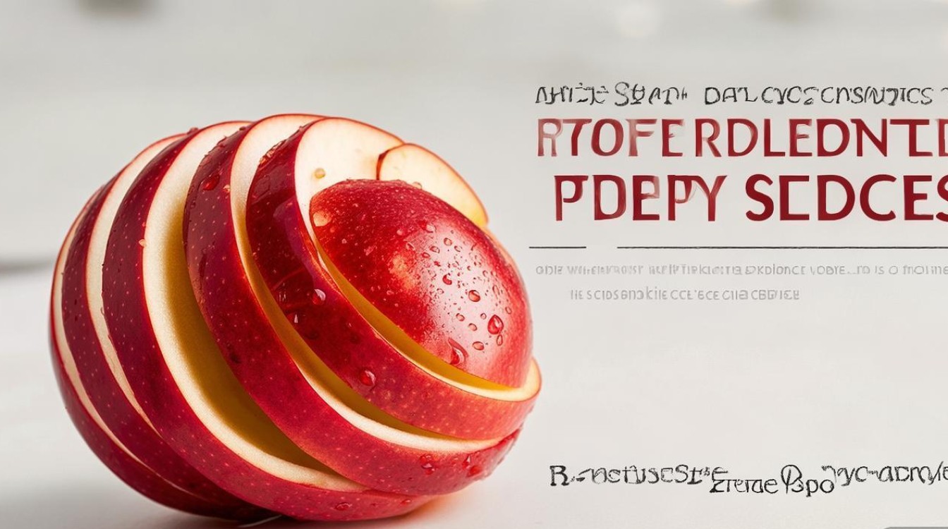 苹果切扇形不氧化还好看?小技巧在这里!