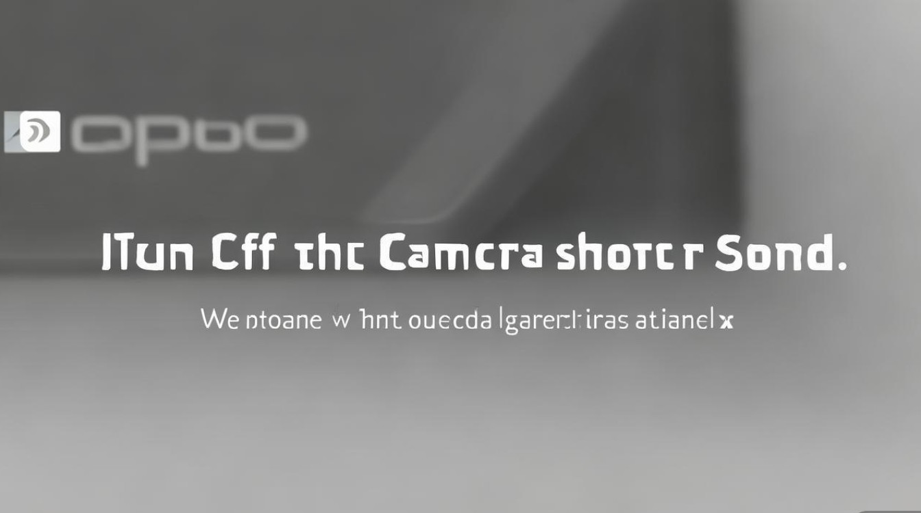 oppo相机拍照声音怎么关？教你不打扰他人的关闭方法