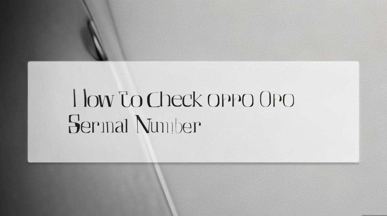 oppo序列号怎么查