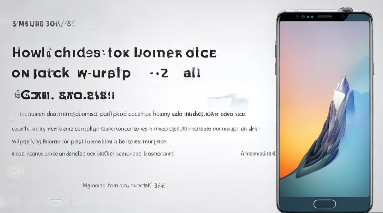 三星S82K屏幕如何开启?详细步骤指南来了!