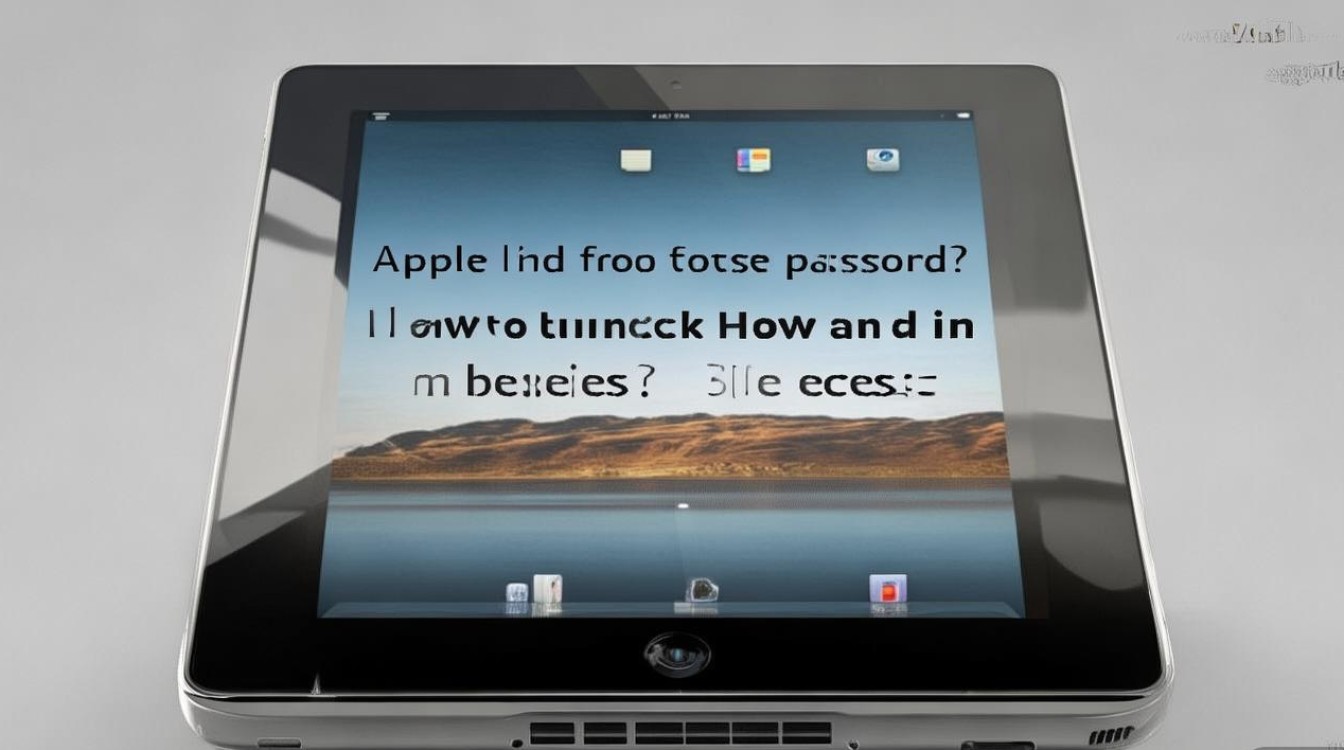 苹果pad忘记密码？如何解锁找回设备使用权限？