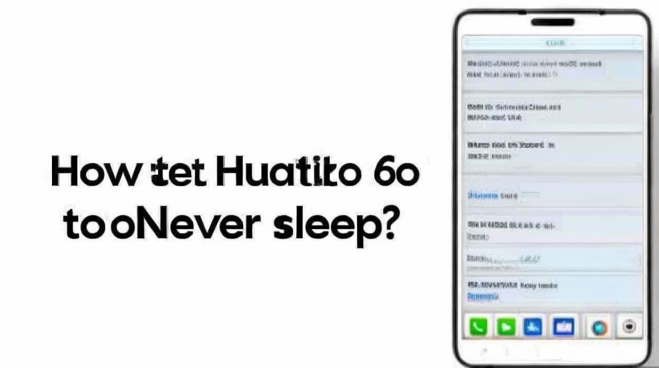 华为6手机不休眠怎么设置？30字疑问长尾标题来了