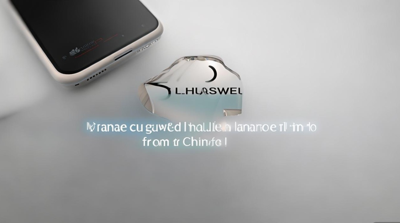 华为开机英文界面怎么改成中文？