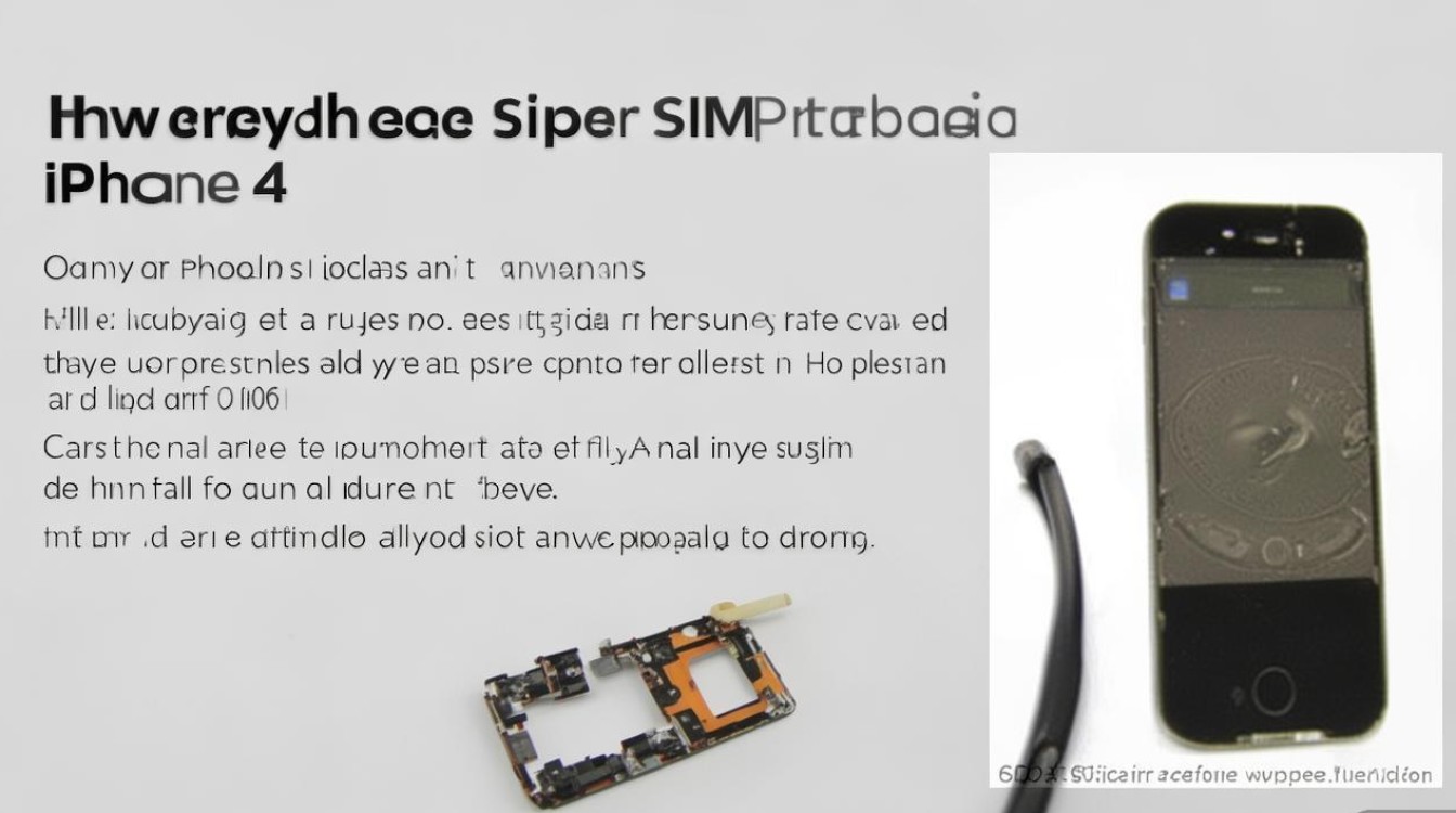 苹果4手机怎么换电话卡？老机型换卡步骤详解