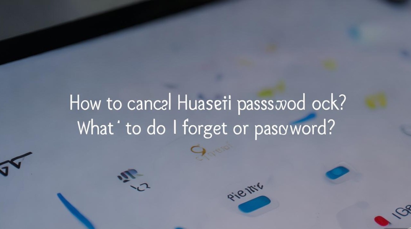 华为密码锁怎么取消啊?忘记密码怎么办?