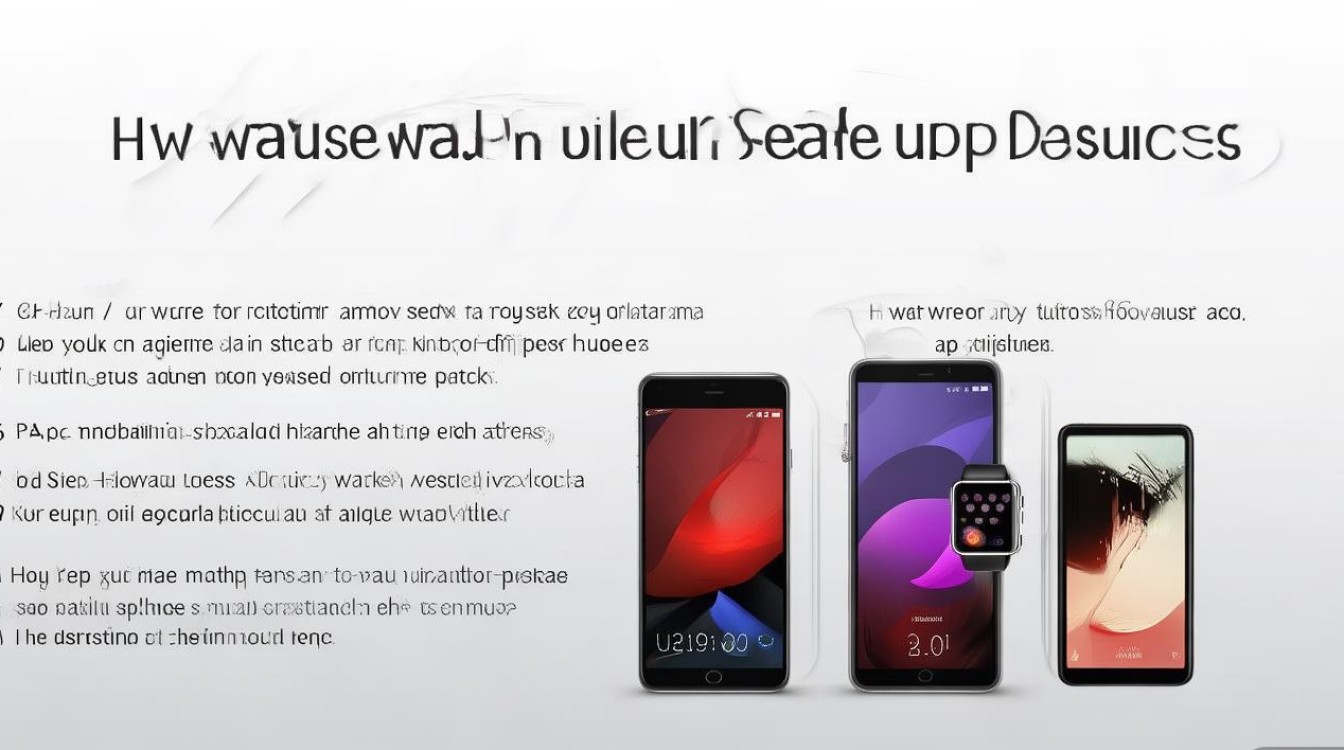 华为唤醒功能怎么用?手机/平板/手表操作步骤详解