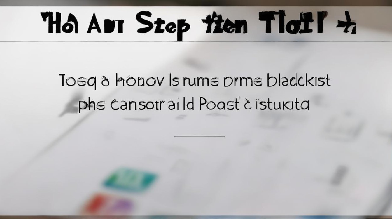 三星手机被黑名单后，怎么解除联系人限制？