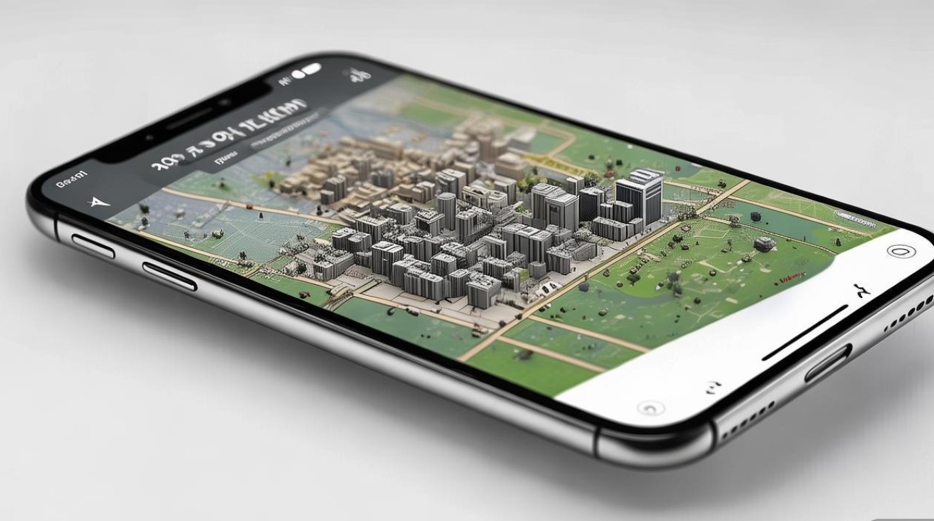 苹果地图如何开启3D立体视图模式？