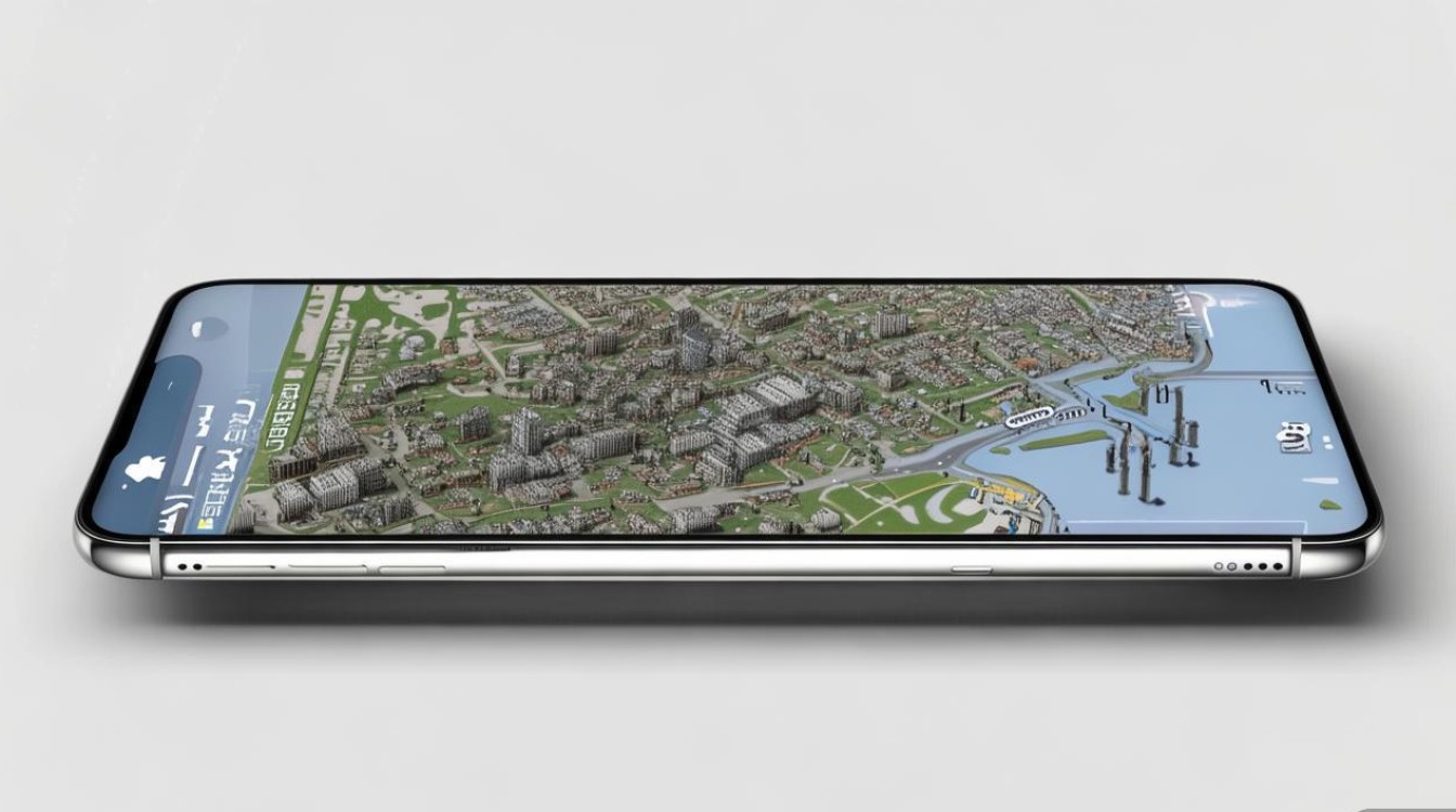 苹果地图如何开启3D立体视图模式？