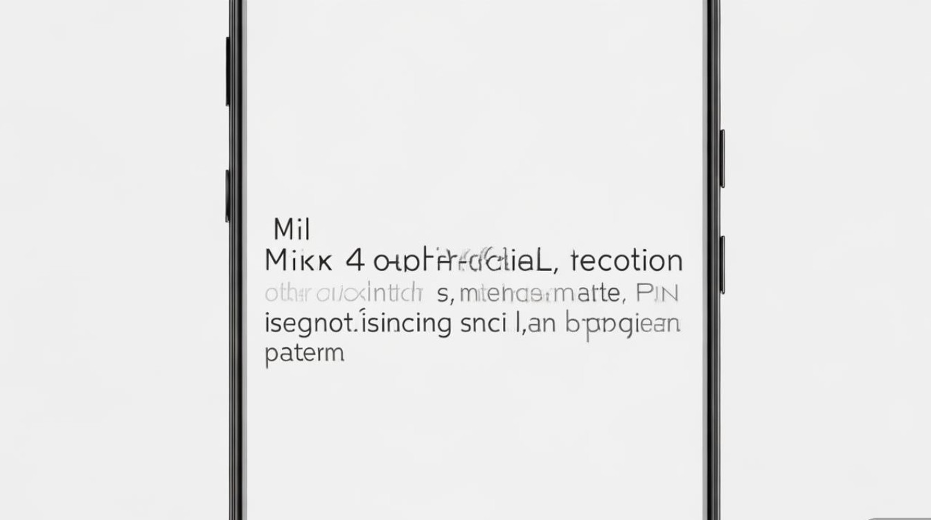 小米mix4支持人脸识别吗？还有哪些解锁方式可用？