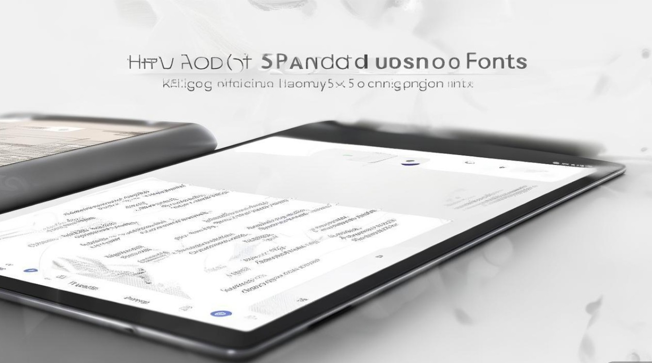 小米平板5怎么换字体？自定义字体样式方法详解