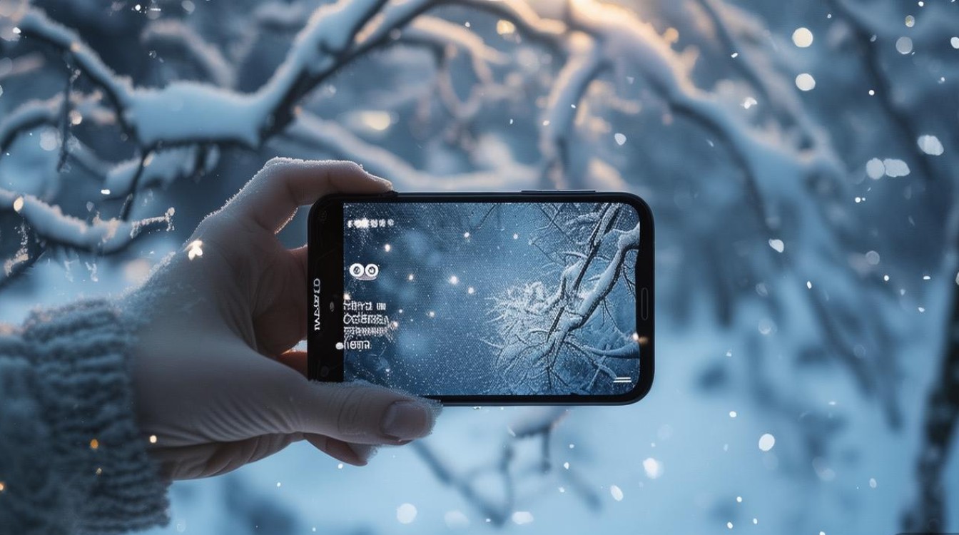 下雪天用OPPO手机拍照，怎么拍出氛围感大片？