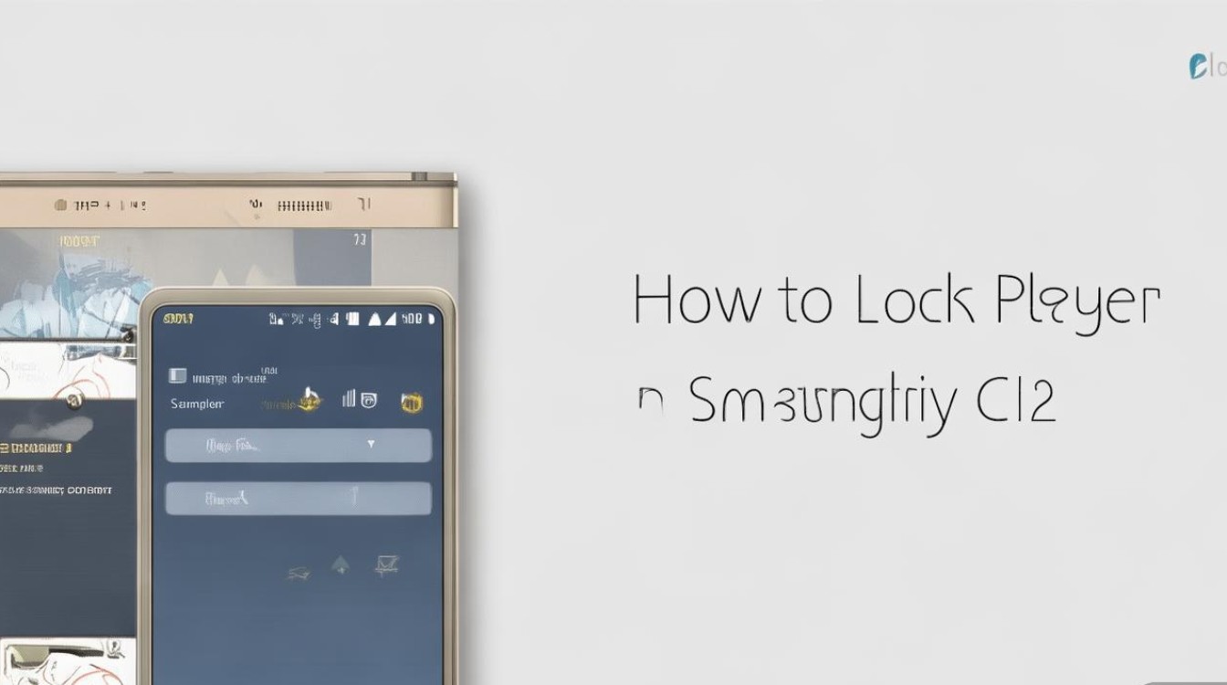 三星C7手机如何锁定播放器防止误触？