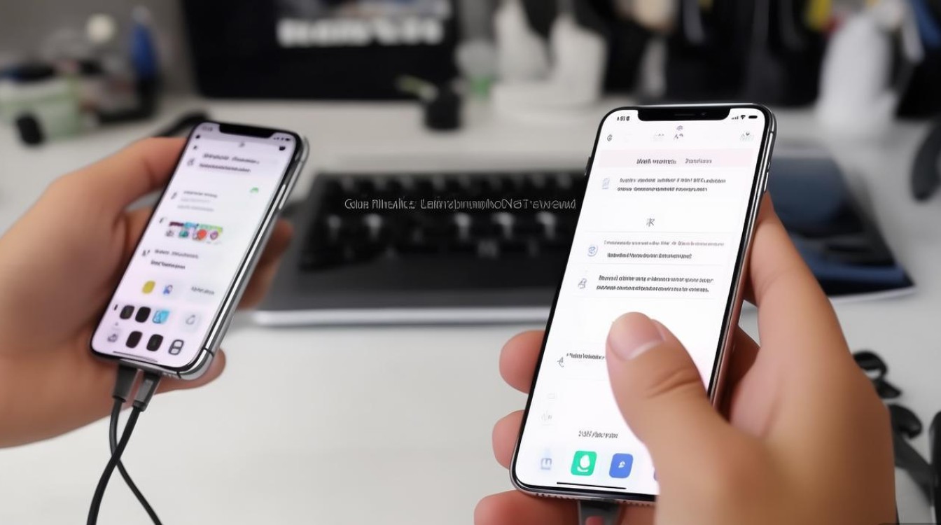 苹果电话换手机后，旧手机数据怎么导到新手机？