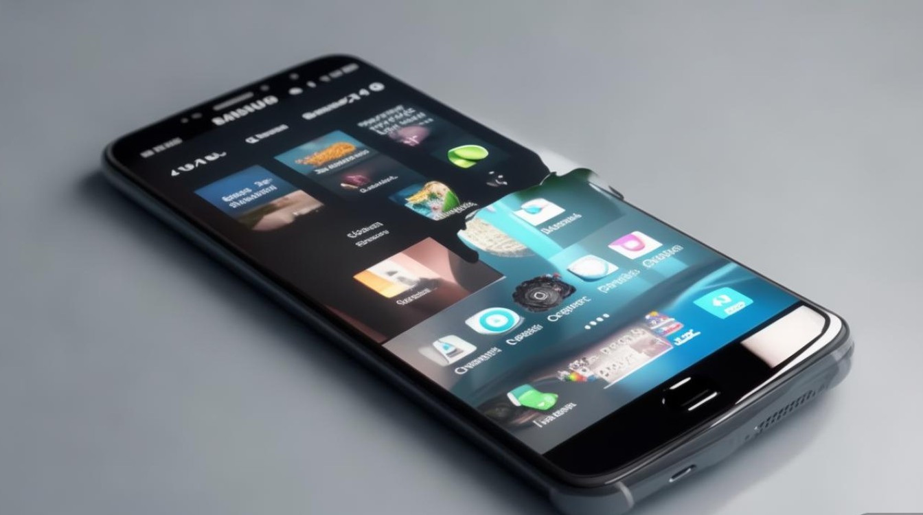 三星手机屏幕突然只剩一半显示，这是怎么回事？