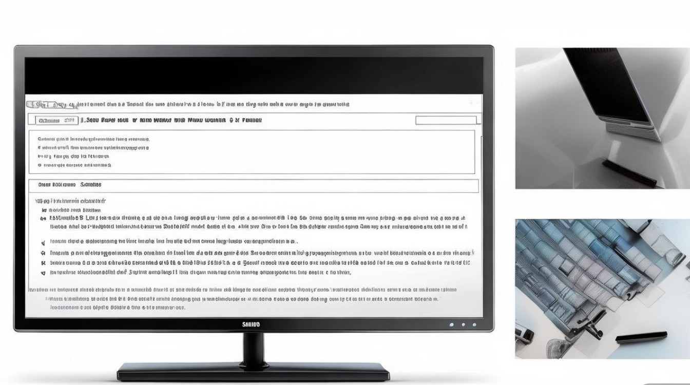 三星显示器不显示怎么办？电源灯亮但黑屏怎么解决？