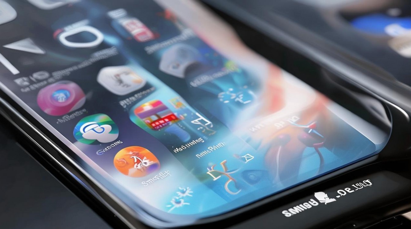 三星手机桌面图标怎么批量放进文件夹里?