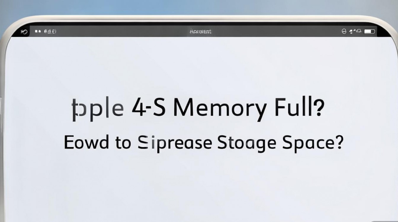 苹果4s内存不够用？怎么扩容或增加存储空间？