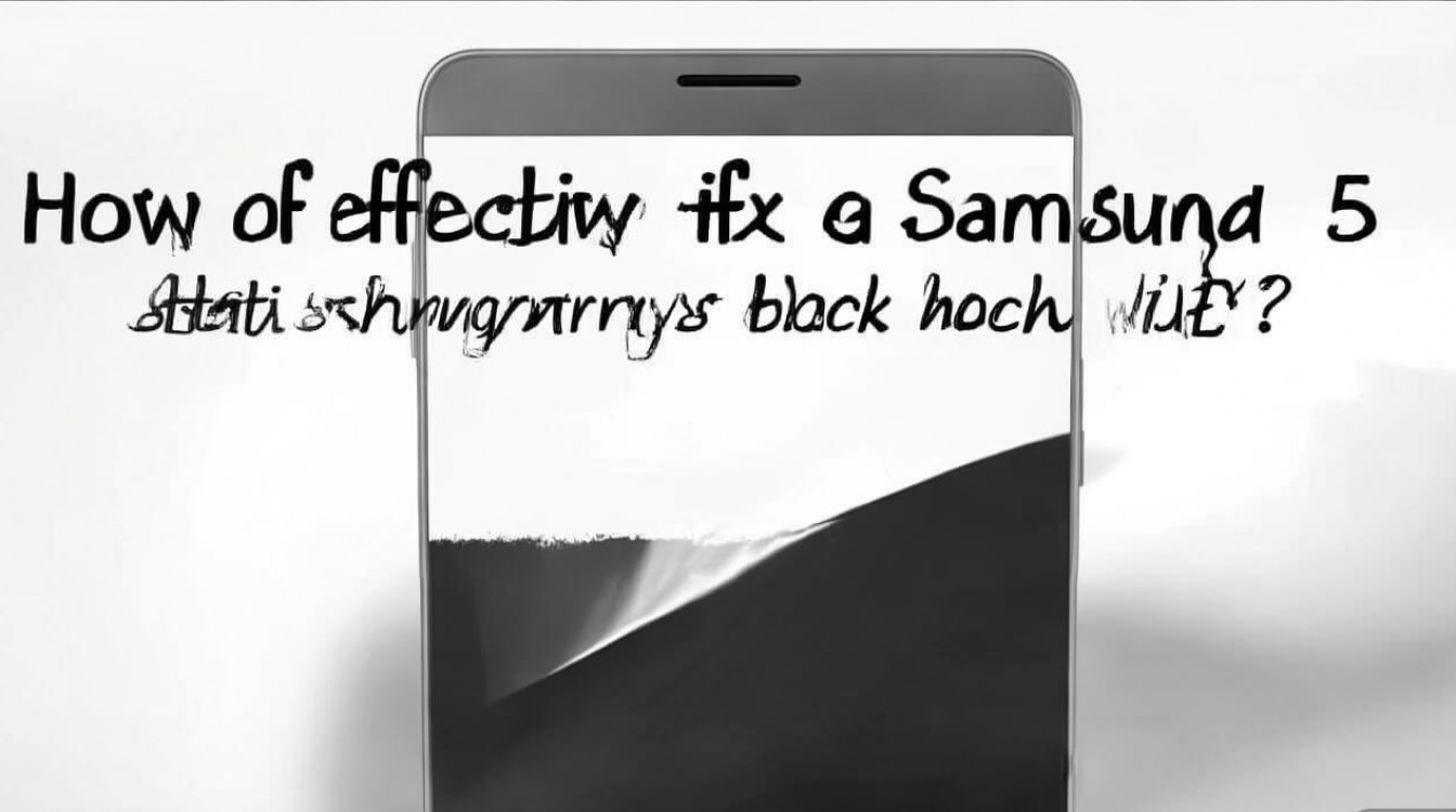 三星s5突然变黑白屏，怎么自己修复才有效？