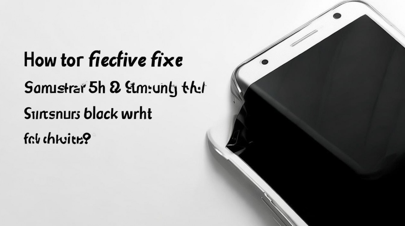 三星s5突然变黑白屏，怎么自己修复才有效？