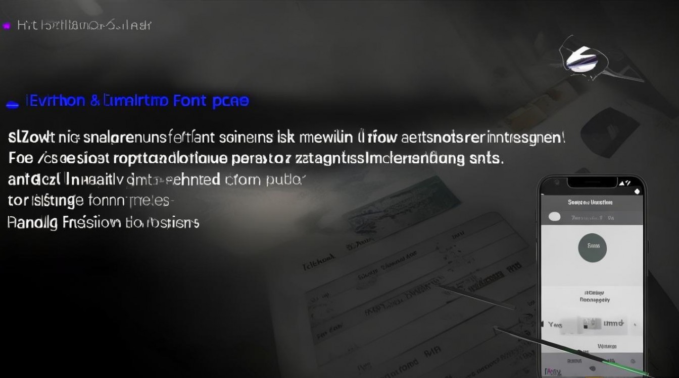 华为手机如何自定义导入字体大小?详细步骤是什么?