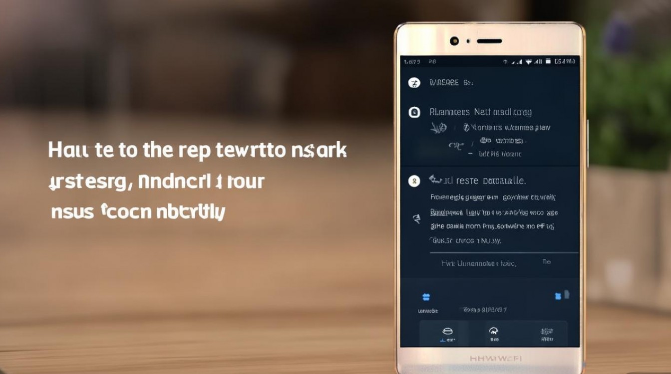 华为P8网络重置后没网怎么办?教你恢复网络连接