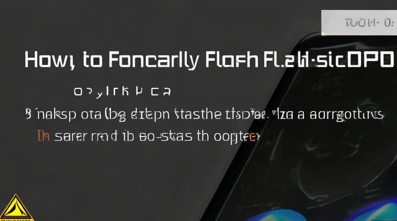 OPPO手机怎么强行刷机？操作步骤与风险须知