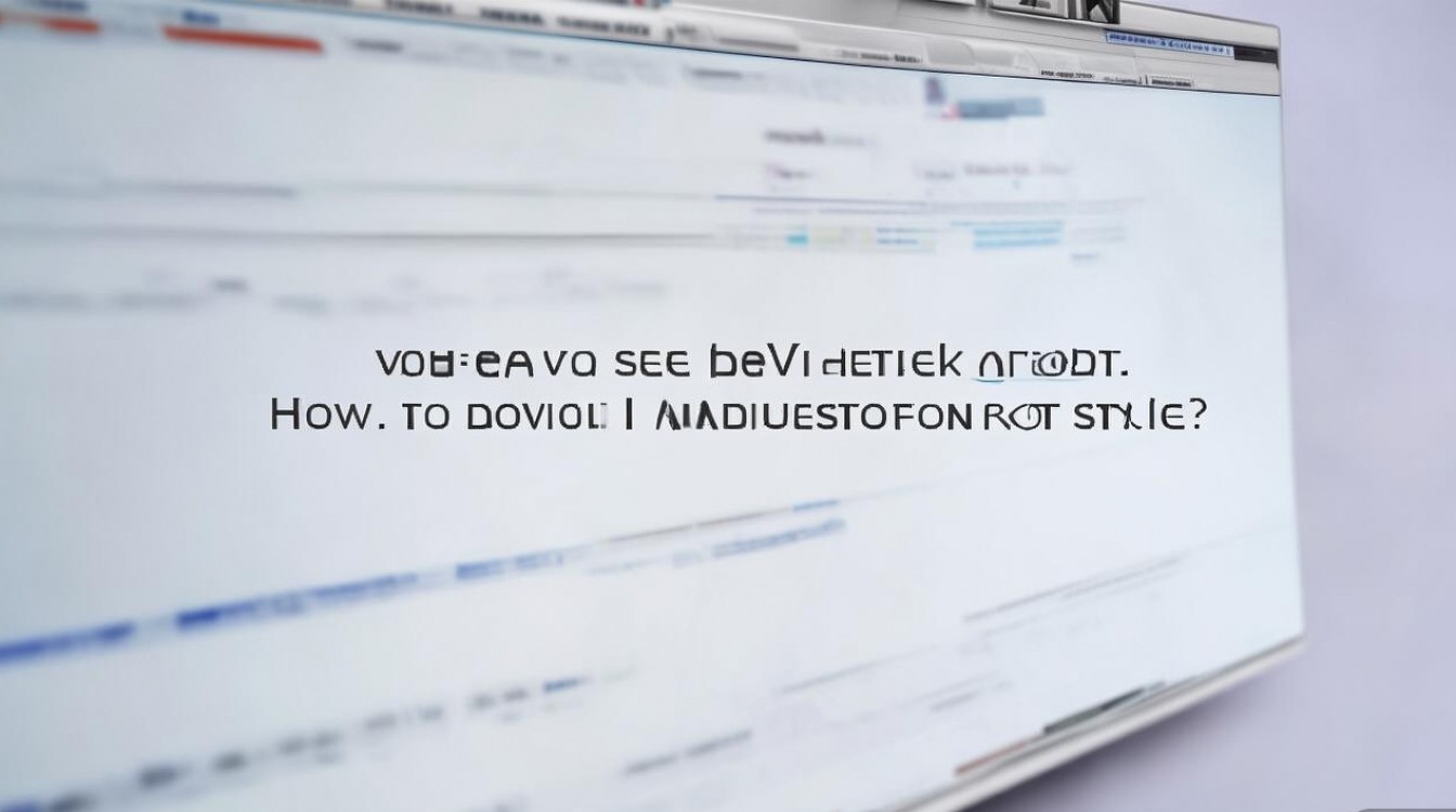 vivo桌面字体在哪里设置？如何修改桌面字体样式？