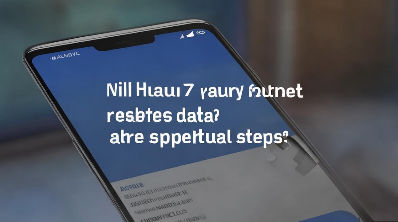 华为7恢复出厂设置会清数据吗?具体步骤是什么?