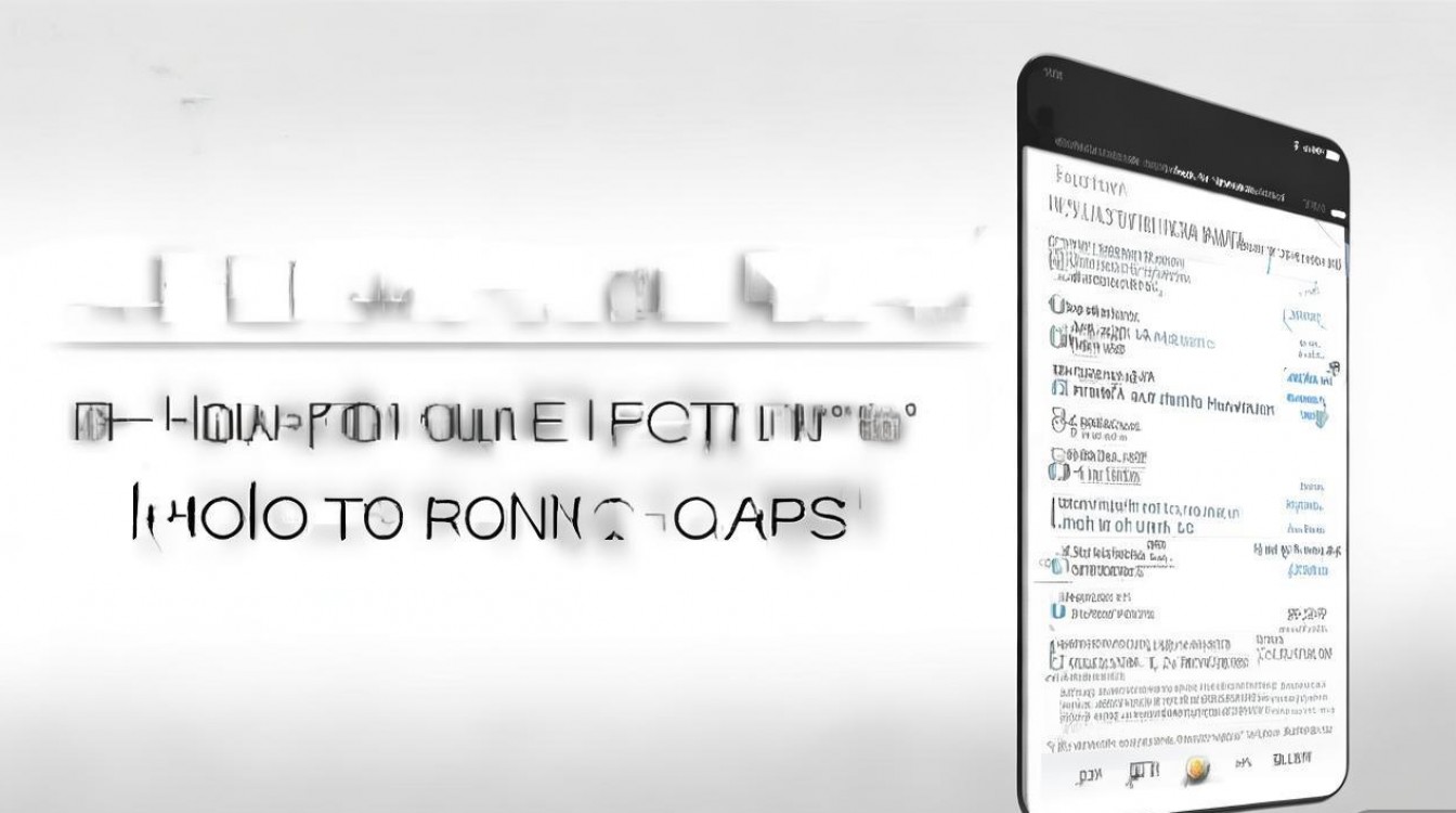 苹果手机怎么开启运行程序？新手必看步骤详解！