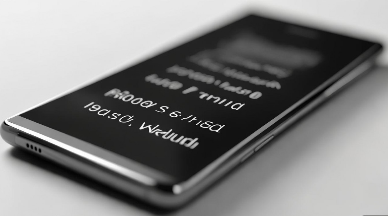 三星手机黑屏显示英文字母是什么原因?