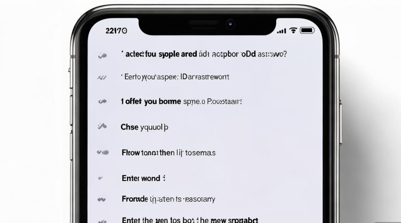 苹果手机ID号忘密码，输入密码的正确步骤是什么？