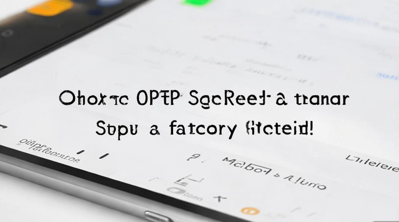 oppo手机怎么重置？恢复出厂设置步骤详解