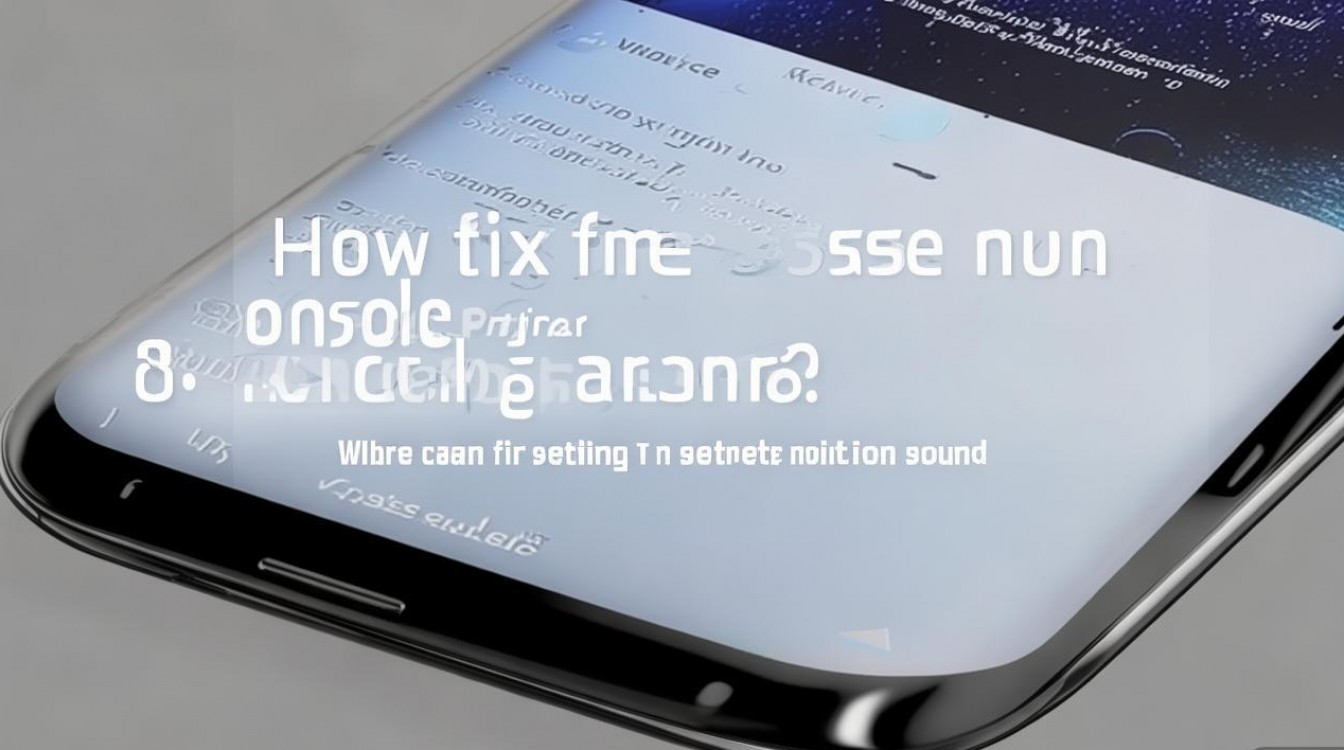 三星S8锁屏没声音怎么办？设置里哪里能找回提示音？