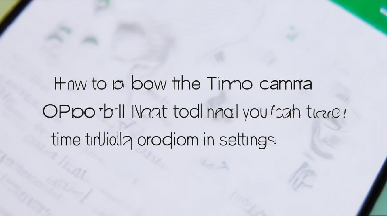 oppo相机怎么显示时间？设置里找不到时间显示选项怎么办？