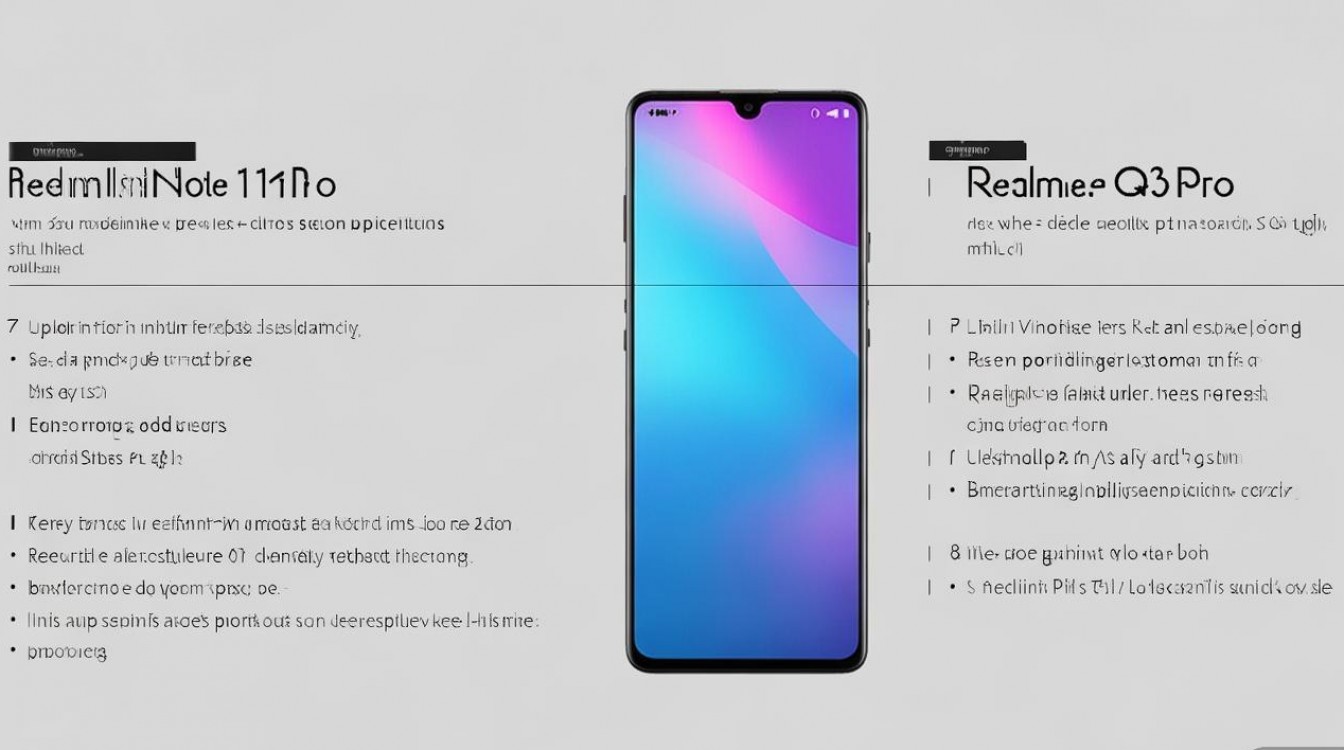 红米note11Pro和真我q3pro区别大吗?配置性能怎么选?
