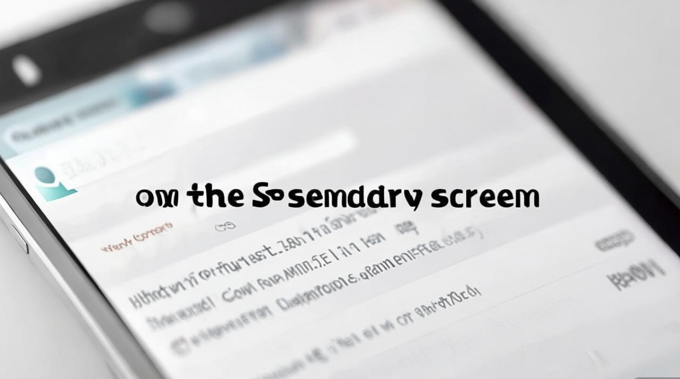 华为副屏怎么开启?手机多屏操作设置步骤详解