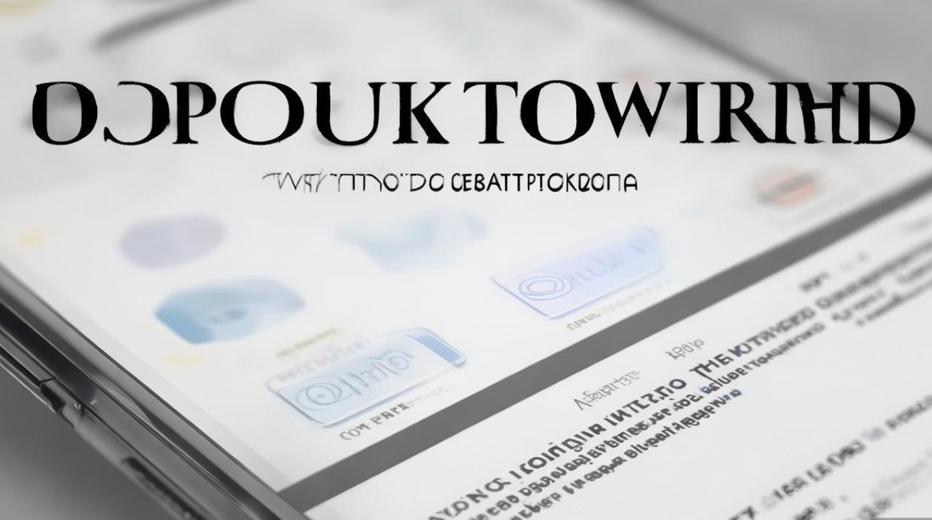 oppo桌面挂件怎么设置?手把手教你轻松搞定!