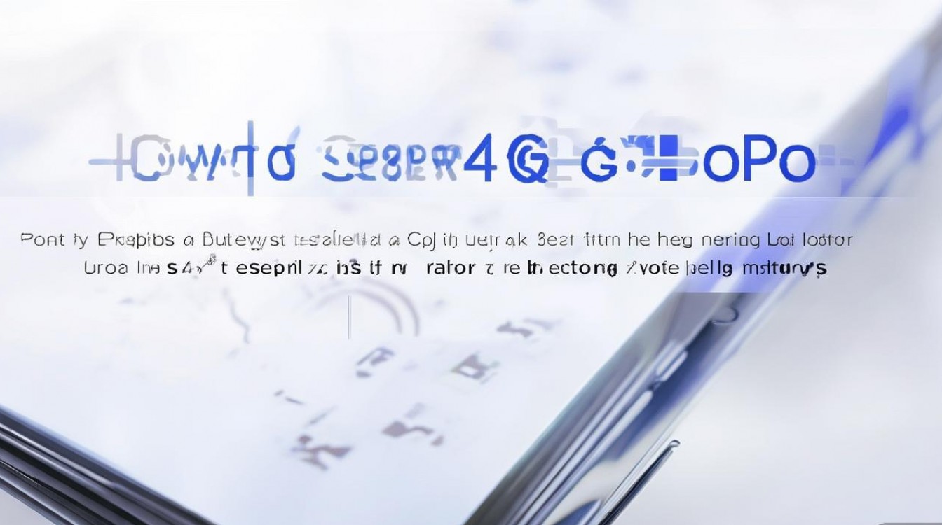 oppo手机4G网络怎么调?设置方法步骤是什么?