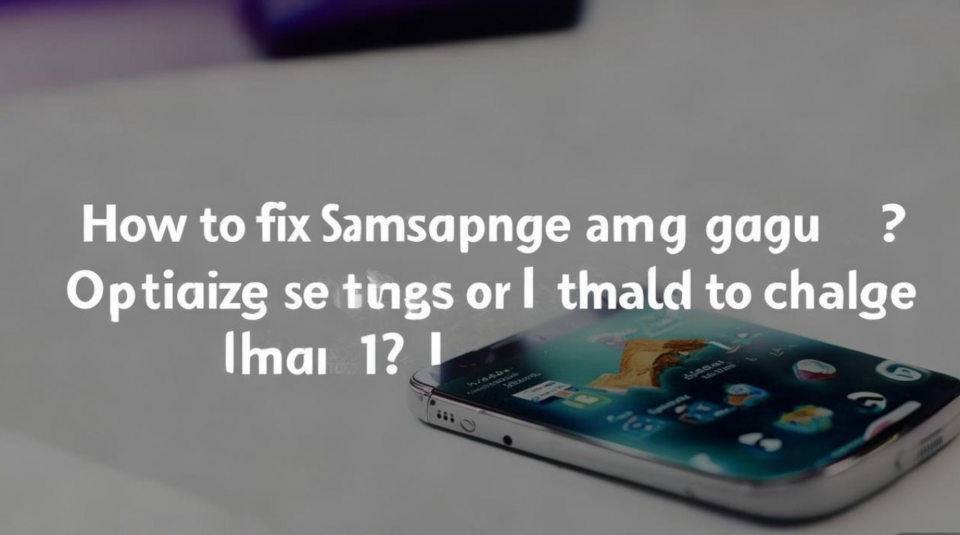三星手机打游戏卡顿怎么解决？优化设置还是该换机？